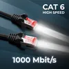 deleyCON 15m CAT6 Patchkabel S/FTP PIMF Schirmung CAT-6 Produktbild-Vorschau 3