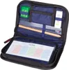 An open pencil case with school supplies inside. Anteprima dell’immagine prodotto