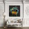 Lippen Street Art Pop Art Wandbild Leinwandbild Kunstdruck Produktbild-Vorschau 2