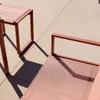 Set tavolo da giardino incastrabile in acciaio e textilene Anteprima dell’immagine prodotto 6