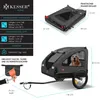 KESSER® Rimorchio per cani Boxer 2-in-1: passeggino per Anteprima dell’immagine prodotto 4
