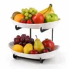 Roxlin Obstschale Etagere 2-stöckig, Obstkorb & Gemüsekorb Produktbild-Vorschau 1