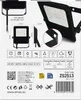 LED reflektor VISIO, 10 W, černý, neutrální bílá Náhľad obrázku produktu