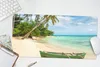 MuchoWow® Mauspad Mousepad Strand - Kanu - Palme - Tropisch Produktbild-Vorschau 5