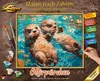 Schipper Otterpärchen Malen nach Zahlen, Farben enthalten, Produktbild-Vorschau 1