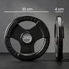 SPORTNOW 2er-Set Olympiascheiben 2 x 10 KG Gewichtsscheiben Produktbild-Vorschau 3