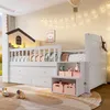 Hausbett mit LED-Beleuchtung, Fenster & 4 Schubladen, inkl. Produktbild-Vorschau 1