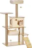 PawHut Kratzbaum Katzenbaum für Katzen Kletterbaum aus Holz Produktbild-Vorschau 10