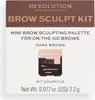 Makeup Revolution Brow Sculpt Kit - Dark Palette zum Produktbild-Vorschau 10