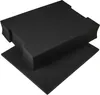 Two black foam inserts are stacked on top of each other, with the top insert having cutouts. Produktbild-Vorschau