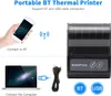 Przenośna termiczna drukarka paragonów BT 80 mm, osobista Podgląd zdjęcia produktu 15