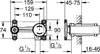 Grohe Corpo universale incasso monocomando 23571, DN 15, 1 Anteprima dell’immagine prodotto 14