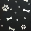 novely® OXFORD 210D - D26 Knochen Hund Pfoten Schwarz Weiß Produktbild-Vorschau 3