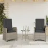 Two outdoor chairs and a small table on a patio. Náhľad obrázku produktu