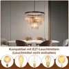 ZMH Pendelleuchte Esstisch Esszimmerlampe Hängend E27 Produktbild-Vorschau 3