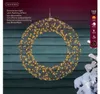 Kaemingk Lumineo LED Kranz 500 LED klassisch warm außen 38 Produktbild-Vorschau 3