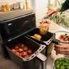Freidora de aire TwinCook 3, modelo TD 3030I (negra mate, Vista previa de la imagen del producto 4