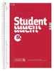 Brunnen Collegeblock Student A4 kariert mit Randlinie rot Produktbild-Vorschau 2