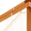 vidaXL Skleník hnědý 114x80x50 cm Jedlové dřevo Náhled obrázku produktu 5
