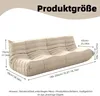 TWSOUL beanbag podlahová pohovka, beanbag pohovka, húsenica Náhľad obrázku produktu 2