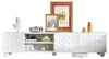 Mobile TV, dimensioni 200x40x44 cm, con 3 ante, design Anteprima dell’immagine prodotto 6