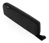 A black zippered case for a compact umbrella, shown at an angle on a white background. Anteprima dell’immagine prodotto