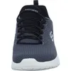 Skechers 58360 BLK Dynamight Herren Slipper schwarz kombi. Produktbild-Vorschau 2
