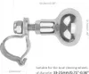 316 Edelstahl Lenkradknopf -Auxiliary Booster Ball Griff Produktbild-Vorschau 3