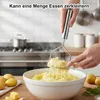 Kartoffelstampfer Edelstahl 2er Set, rund & rechteckig, Produktbild-Vorschau 4