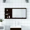 Badezimmer-Spiegelschrank Schwarze Eiche 90 x 11 x 45 cm Produktbild-Vorschau 2