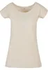 Build Your Brand Damen T-Shirt Ladies Wide Neck Tee Sand Produktbild-Vorschau 11
