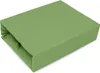 A folded fitted sheet on a white background. Produktbild-Vorschau