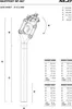 XLC SP-S07 Federsattelstütze Ø27,2mm, 350mm 70-85kg schwarz Produktbild-Vorschau 3