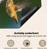 KitchenYeah© Herdabdeckplatte Vogel - Kolibri - Kirschblüte Produktbild-Vorschau 4