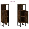 Badschrank Räuchereiche 33x33x120,5 cm Holzwerkstoff 842468 Produktbild-Vorschau 8