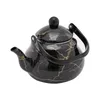 Teekannen 2L Teekessel Tee Kaffeekanne Schwarz Produktbild-Vorschau 6