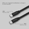 Caricabatterie per auto Accezz con cavi retrattili - USB-C Anteprima dell’immagine prodotto 5