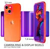 Custodia al neon per iPhone 14, custodia traslucida e Anteprima dell’immagine prodotto 5