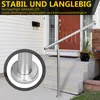 Clanmacy Edelstahl Handlauf Geländer Eingangsgeländer Produktbild-Vorschau 6