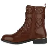 VAN HILL Damen Schnürstiefeletten Stiefeletten Übergrößen Produktbild-Vorschau 2
