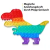 Push It Fidget Toy Dinosaurier 29cm Bubble Pop Anti Stress Produktbild-Vorschau 2