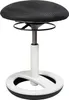 TOPSTAR Hocker Sitness Bob SU43BR0 Fuß weiß Bezug schwarz Produktbild-Vorschau 2