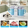 Eismaschine 1L mit 2 Gefrierbehältern, 2 x 500 ml Produktbild-Vorschau 2
