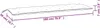vidaXL Housse de banc de jardin vin rouge 180x50x7 cm tissu Voir les images du produit 7