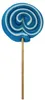 Spiral Lolly Boy blau weiß großer Lutscher mit Produktbild-Vorschau 1