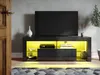 SONNI TV skříňka černý vysoký lesk 140x35x50,5cm s Náhled obrázku produktu 2