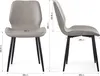 Mondeer 4er Set Esszimmerstühle Polsterstuhl mit Produktbild-Vorschau 7