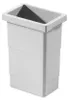 Hailo Inneneimer 1102429 hellgrau 2,5 Liter 155 x 110 x 220 Produktbild-Vorschau 1