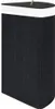 vidaXL Rohový kôš na bielizeň Bamboo Black 60 L Náhľad obrázku produktu 4