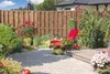Delta Bohlen-Zaun Natura braun 180x180cm Produktbild-Vorschau 3